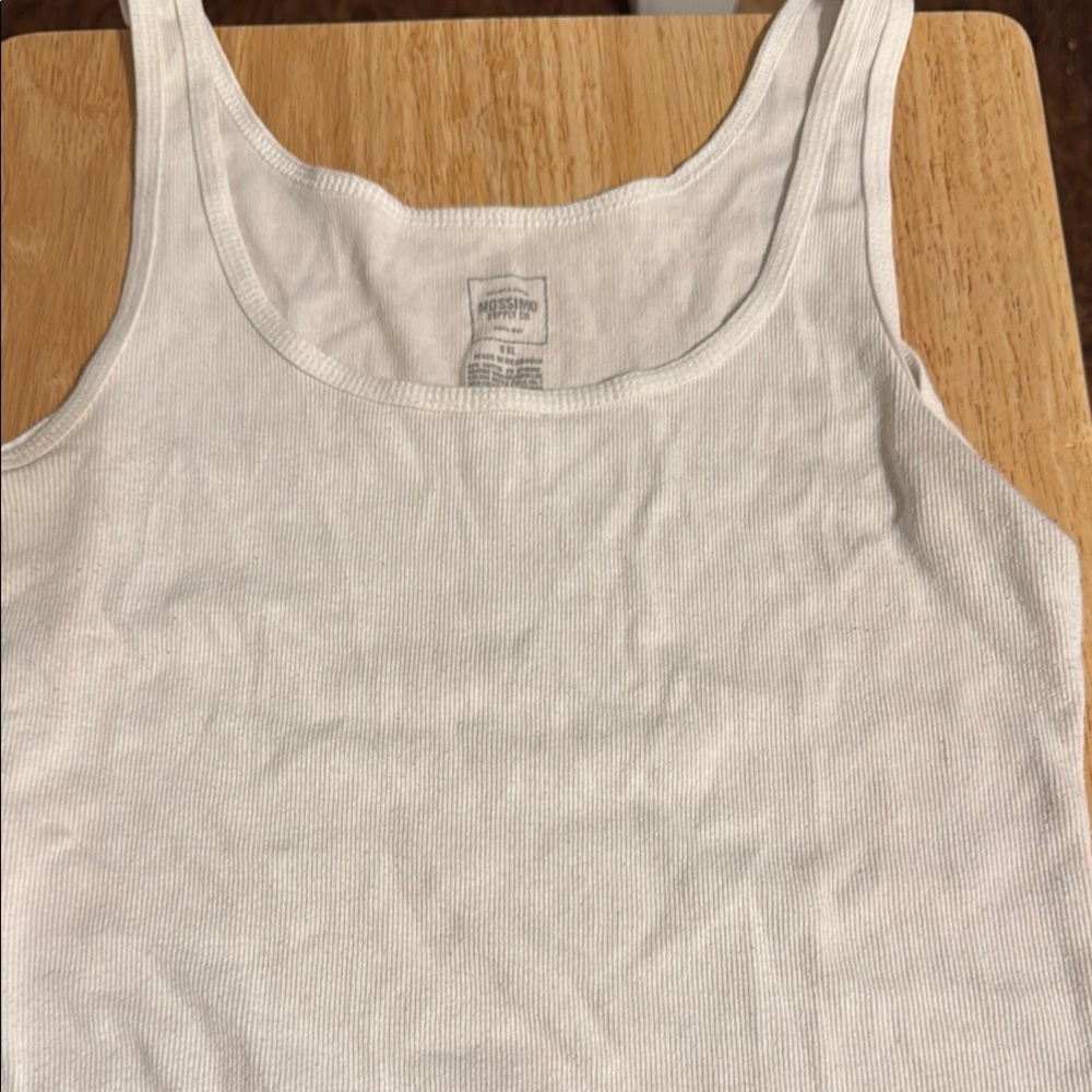 Mossimo Supply Co. Women's White Tank Top